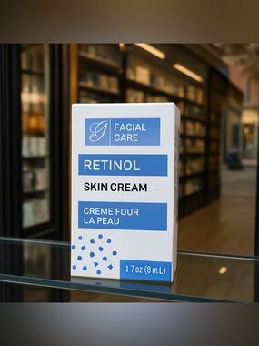 Retinol Skin anti-aging Cream - Blue and Purple